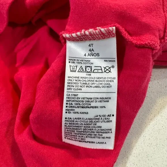 Old Navy Long Sleeve 4T Toddler Girl Bundle (2) 100% Cotton - Picture 7 of 7